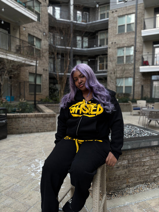 GHSTED HOODIE - BLACK