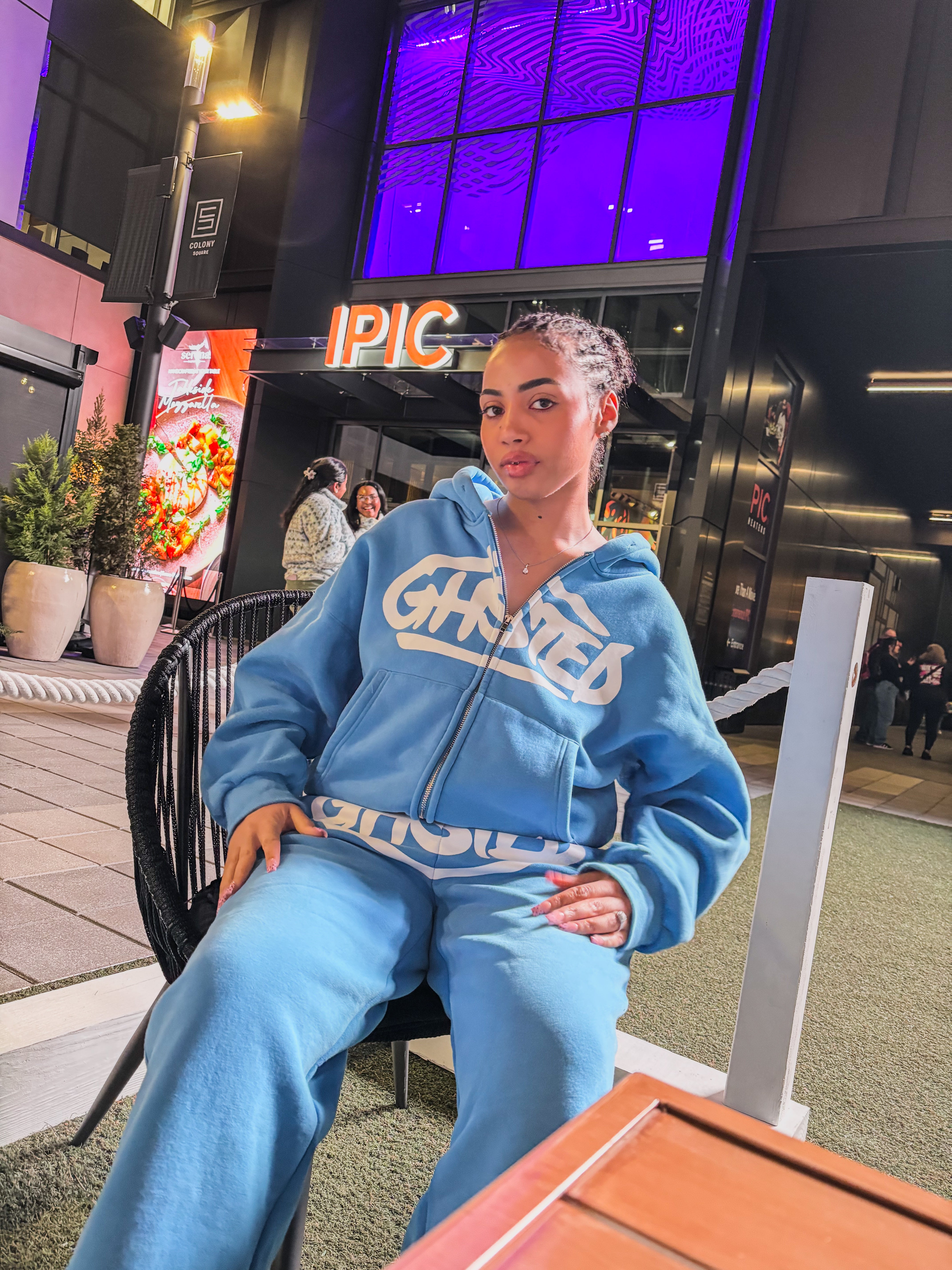 GHSTED Zip Up - BLUE – ghstedclothing