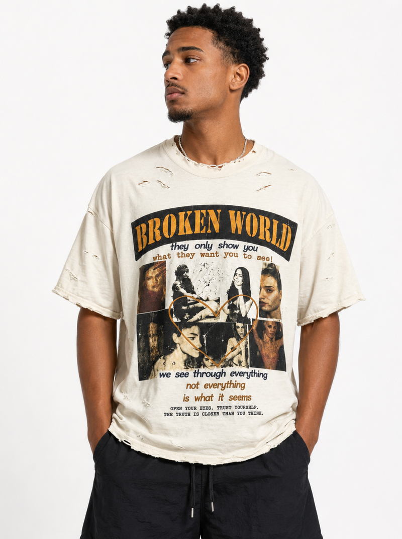 Broken World Tee