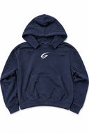 GHSTED NAVY HOODIE