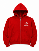 GHSTED Signal Red Full-Zip Hoodie