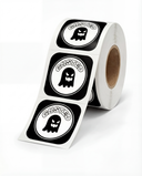 GHSTED Laptop Stickers
