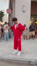 GHSTED Signal Red 3/4 Shorts